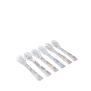 Set of 6 Mother of Pearl spoons